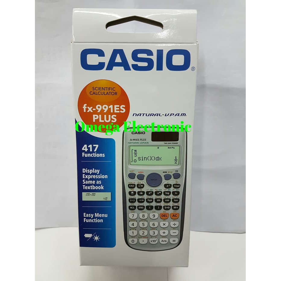 

Casio FX 991 ES PLUS - Scientific Kalkulator
