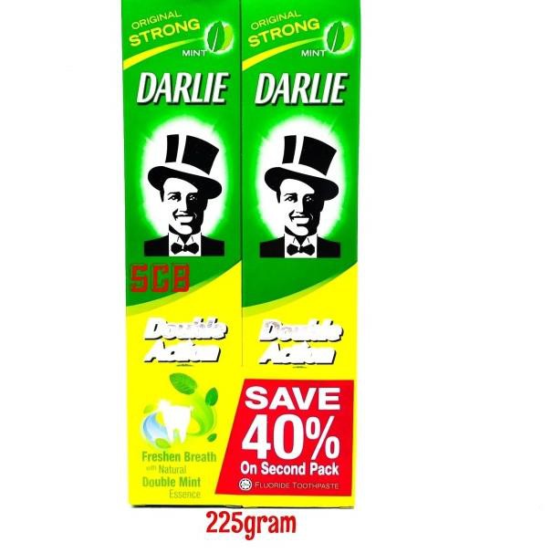 ❂ Pasta Gigi Darlie 225gr Twin Pack ☆