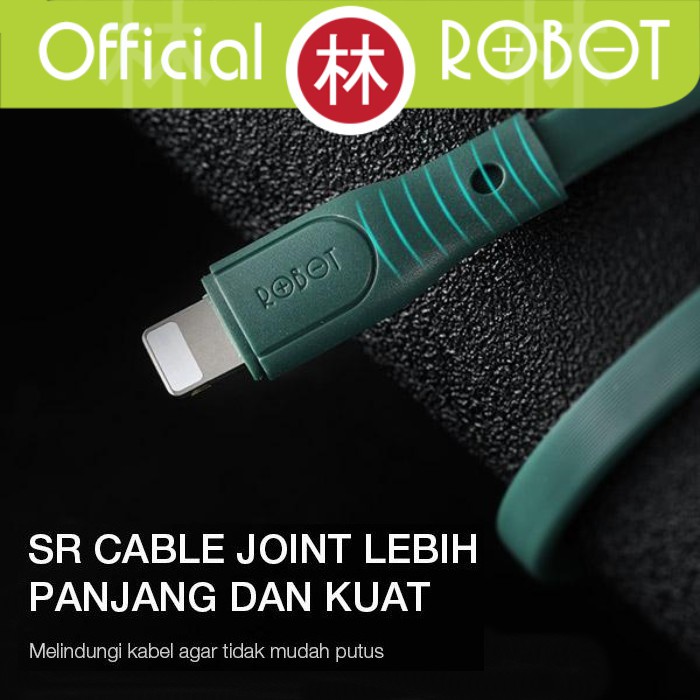 Robot RGL100 Data Cable Lightning 2.1A