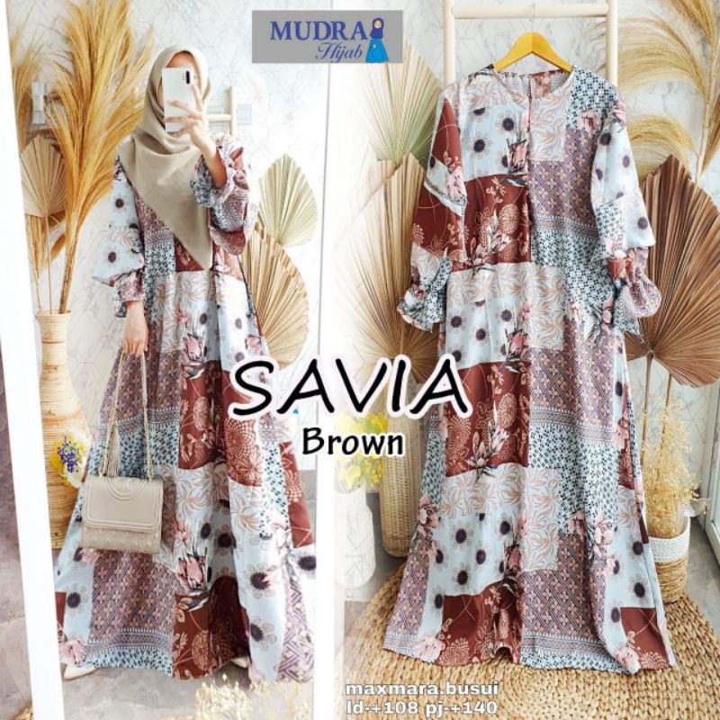SAVIA DRESS BY MUDRA HIJAB