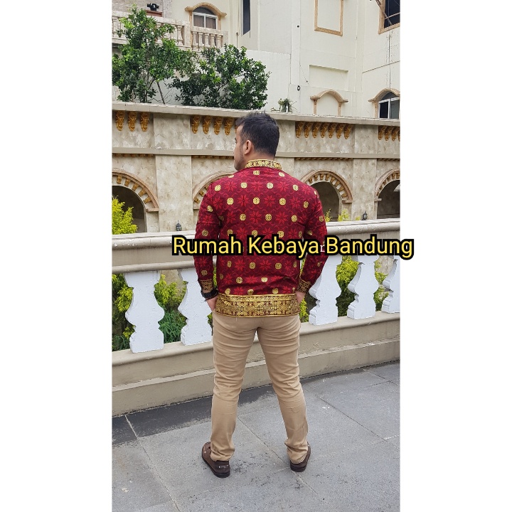 KEMEJA DIANDRA MOTIF SONGKET PALEMBANG FULL PURING UNTUK COUPLE SETELAN DIANDRA BATIK JUPRI BAJU KONDANGAN BAJU WISUDA  MOTIF SONGKET PRINTING RUMAH KEBAYA BANDUNG