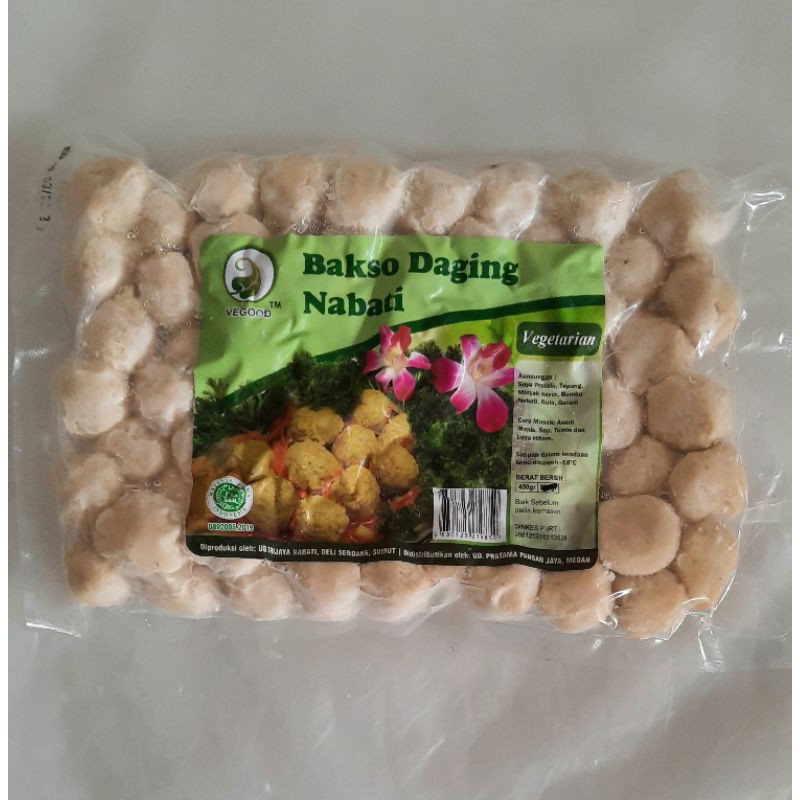 

Bakso daging nabati vegan/vegood bakso daging vegetarian