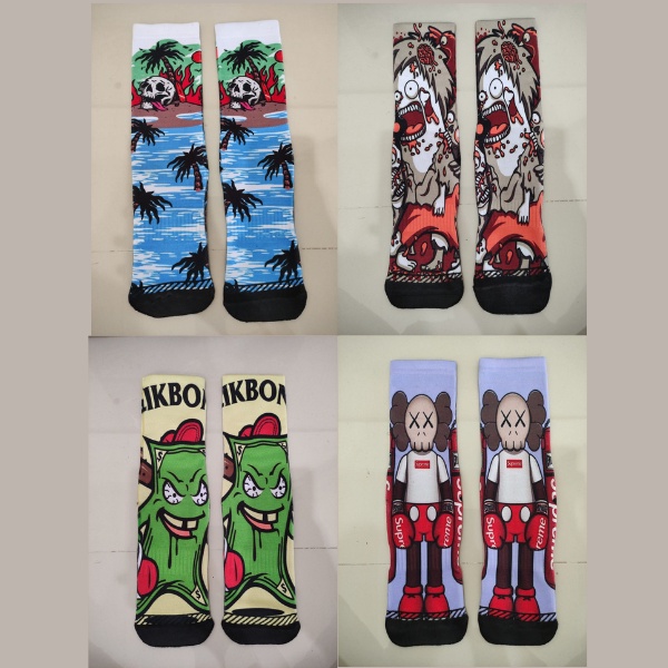 Toko Thabita - Kaos Kaki Printing Pria Dewasa Katun Spandex