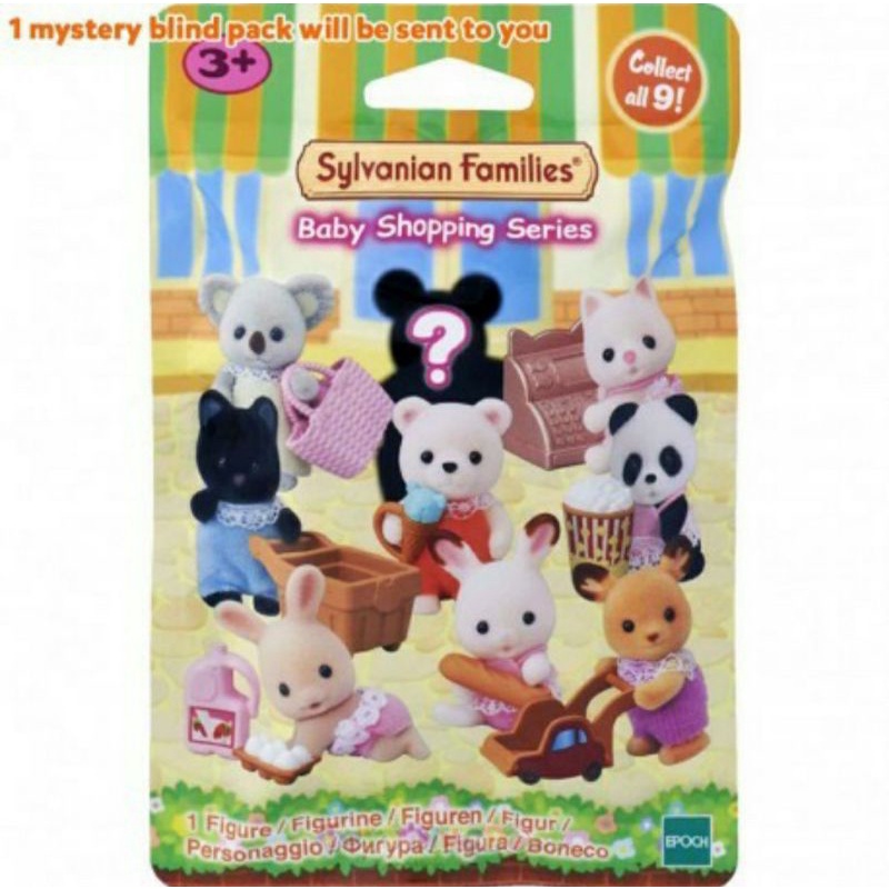 Sylvanian Families Family Baby Shopping Series 5382 Blind Bag Mainan Anak