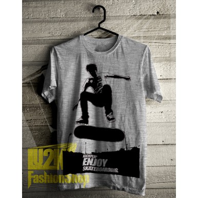 KAOS SKATEBOARDS SILUET ENJOY SKATE SKATER SKATEBOARDING L2K 381