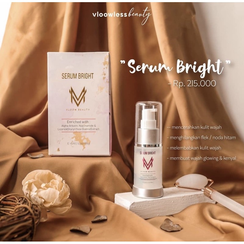 [RESELLER RESMI] Ready Stock Brightening Serum by Vloowless Beauty