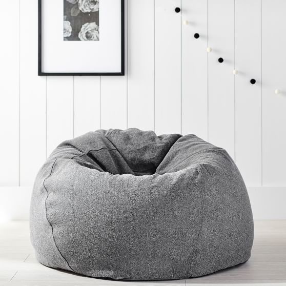 BEAN BAG PREMIUM Plus Isi UKURAN ANAK (SMALL) - BULAT - PUMPKIN - ISI BUTIRAN STYROFOAM