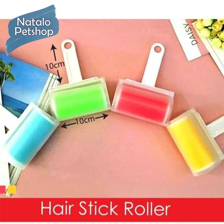 Hair Stick Roller Bulu Hewan/Kucing/Anjing/Kelinci pada Baju