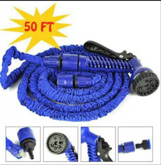 MAGIC HOSE 15M/50FT PLUS KEPALA SELANG