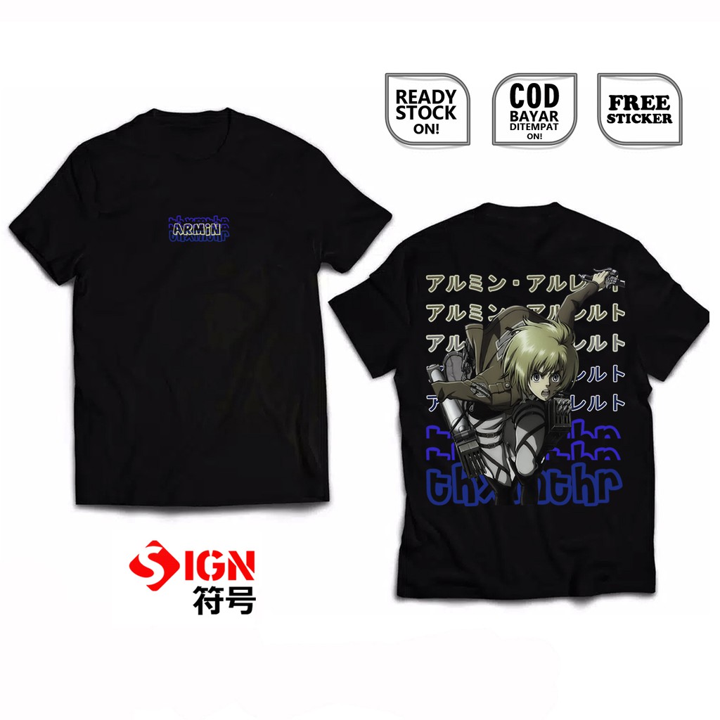 KAOS ARMIN ARLERT ARUMIN ARURERUTO ATTACK ON TITAN SHINGEKI ON KYOJIN ASSASIN PASUKAN BERSENJATA SC