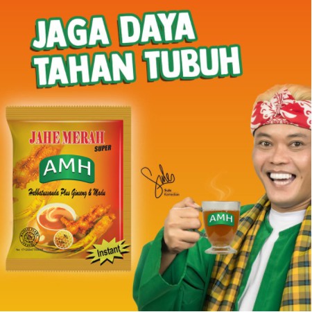 

PROMO / Jahe Merah Instant 1 Renteng 12 Sachet x 23g Jahe Merah Amh Sachet - Bubuk Jahe Merah Super