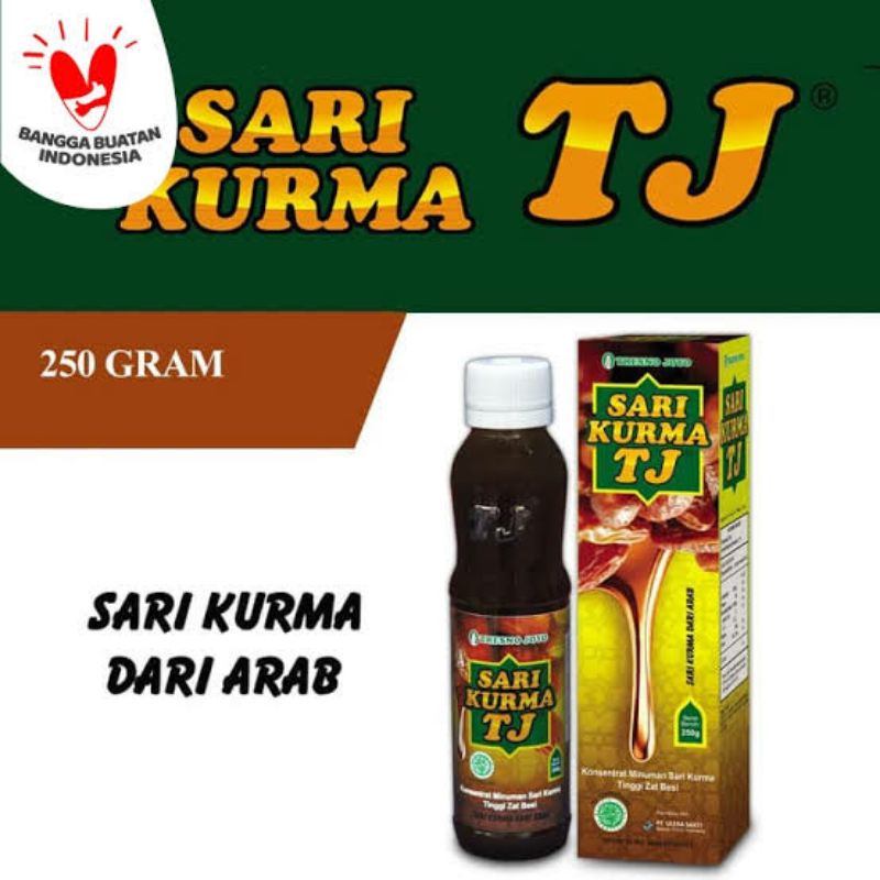 

Madu Sari Kurma TJ 250gr