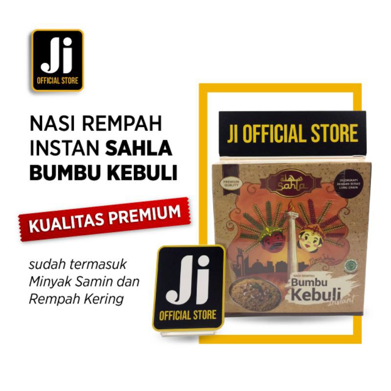 

Nasi Rempah Bumbu Instan PREMIUM Sahla TERMASUK BERAS LONGGRAIN (Kebuli, Biryani dan Mandhi)