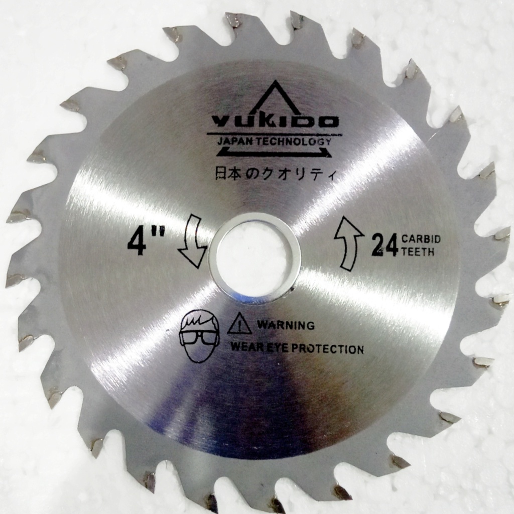 CUCI GUDANG!!YUKIDO TCT SAW BLADE 4&quot;X24T/MULTI CUTTER