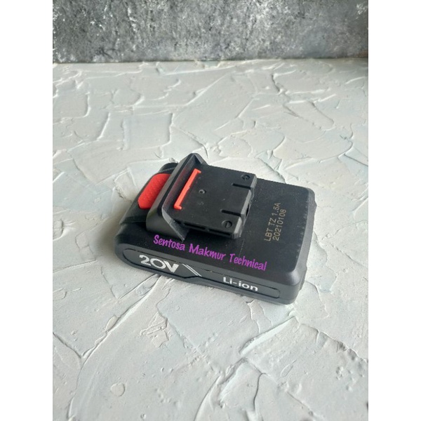 20V Baterai Battery Cordless Li-ion Lithium 20 Volt
