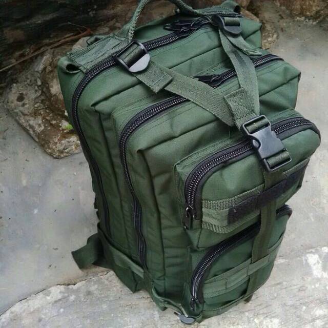 Tas Ransel Lebanon Hijau/ Tas Punggung/ Ransel Hijau