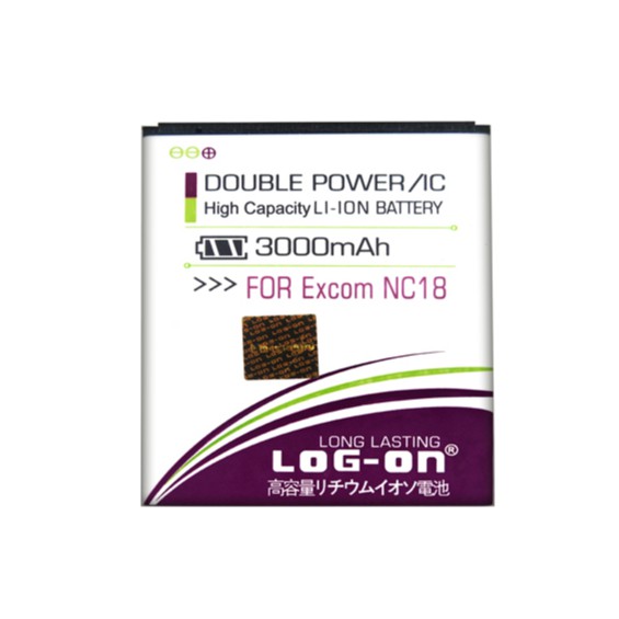 LOG ON BATERAI NEXCOM NC18 BATRE DOUBLE POWER DOUBLE IC BATTERY