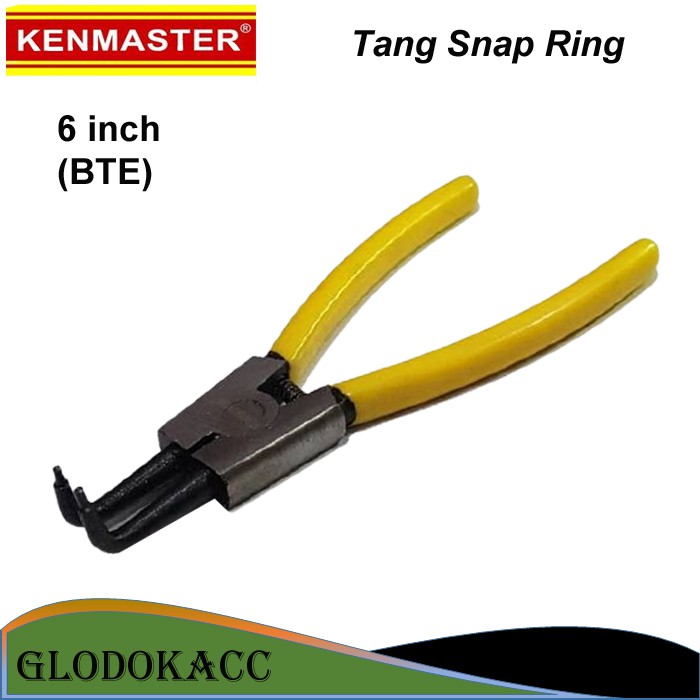 Tang Snap Ring 6 inch - Kenmaster Tang Circlip Bengkok Buka (BTE)