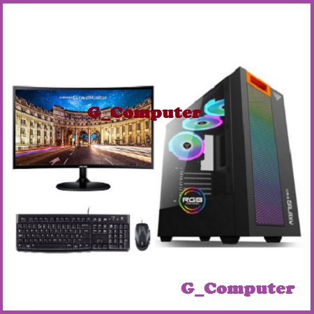 PC Gaming Lengkap Core i7 Ram 8GB Vga 2GB LED 24Inch Siap Pakai