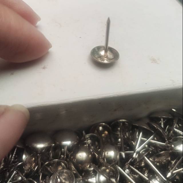 Paku payung panjang freder (per 35pcs) eceran/ paku payung kecil/ paku meja/ paku kursi