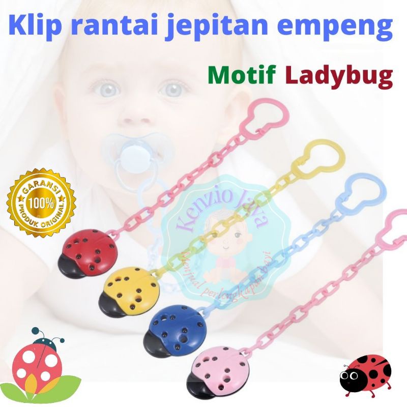 klip jepitan empeng motif