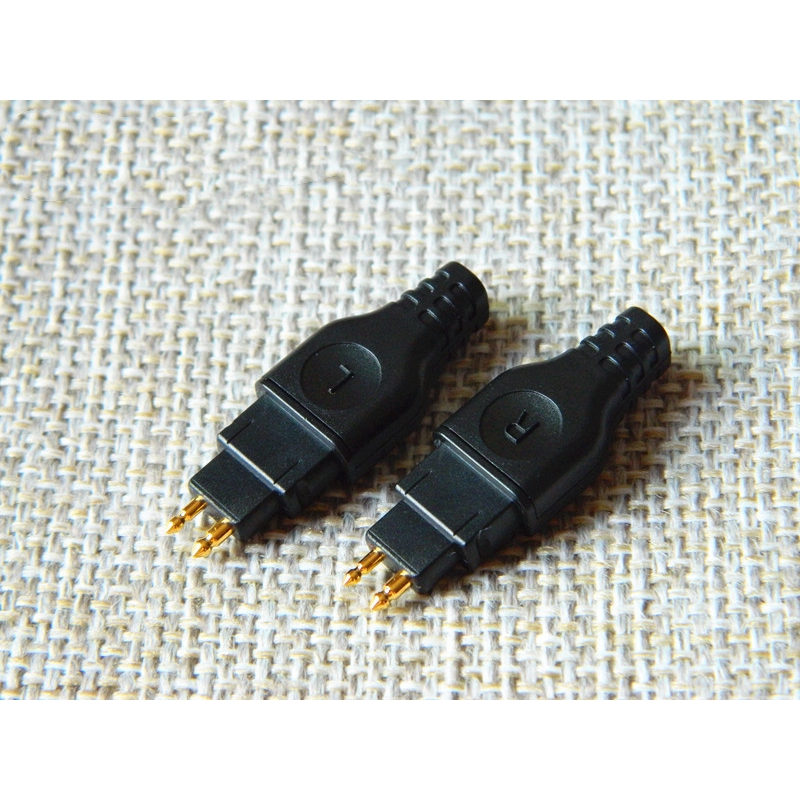 1 Pasang Plug Earphone Tembaga Lapis Tembaga untuk Sennheiser hd565 hd650 HD600 HD580 hd25