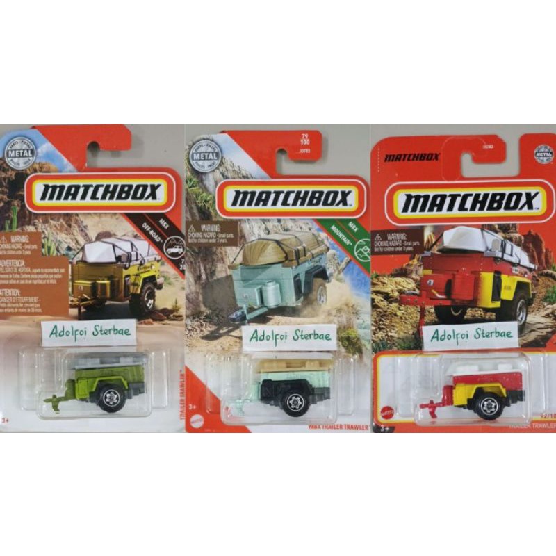 matchbox mbx trailer trawler mbx mountain mbx off road