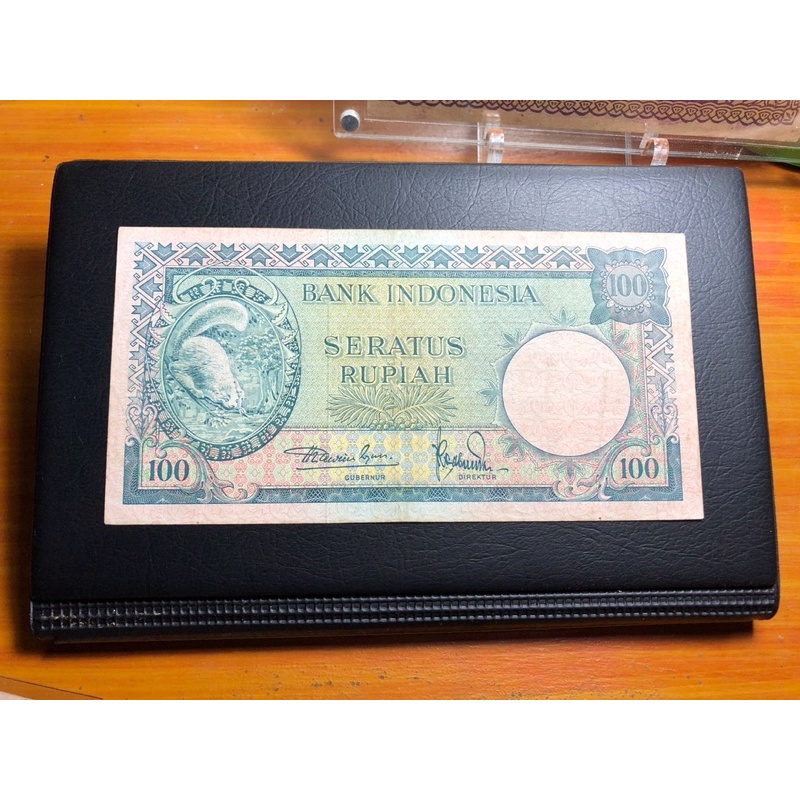 Uang Kuno 100 Rupiah Tupai Tahun 1957 01