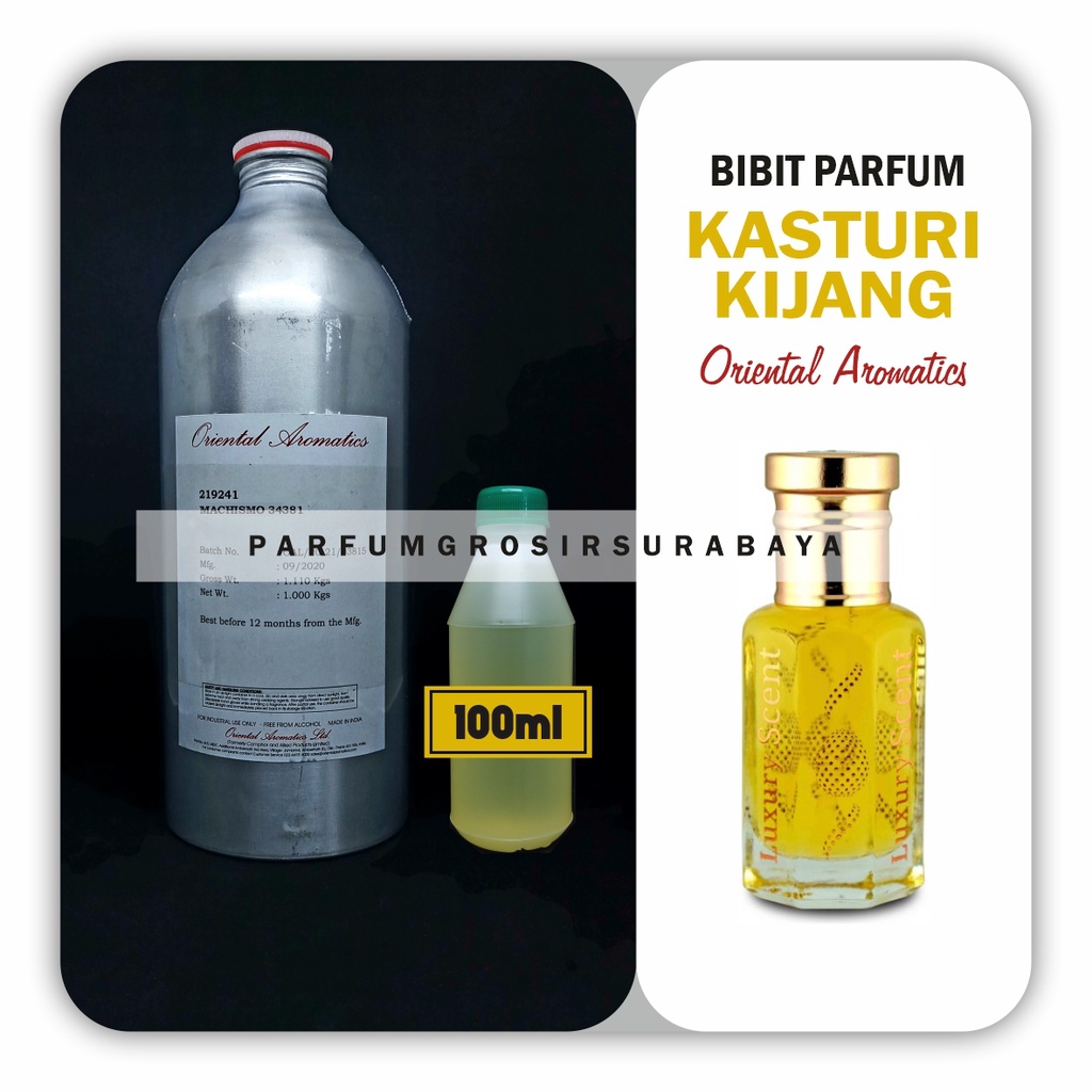 Bibit Parfum - Kasturi Kijang | Deer Musk Oil | Oriental Aromatics