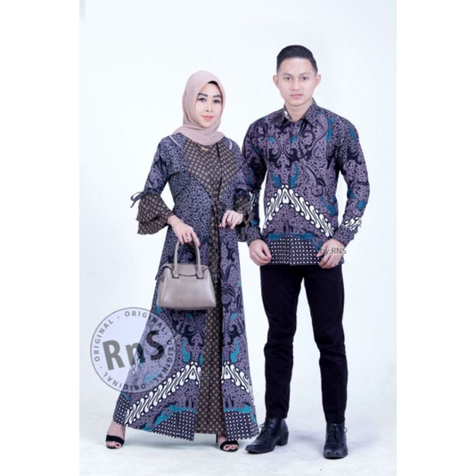 Maura Couple - Sania Ruffle Batik Couple ori Ndoro jowi DNT Garansi Termurah Shopee - Pinguin Gurita-Semarangan