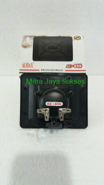 Audax Ax 65 S Hitam Tweeter Inap With Nesting Plank dan Busa Aromatheraphy