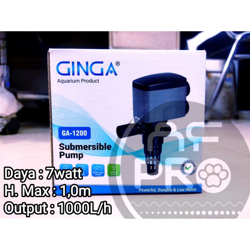 PROMO MURAH Pompa Aquarium GINGA GA 1200