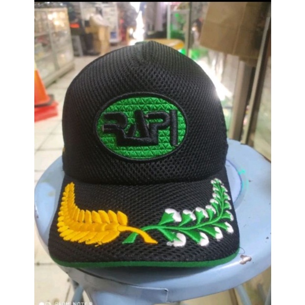 topi rapi logo oval