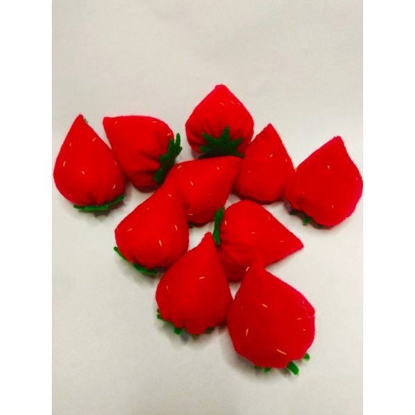 buah dari kain flanel/buah dari flanel/aplikasi buah