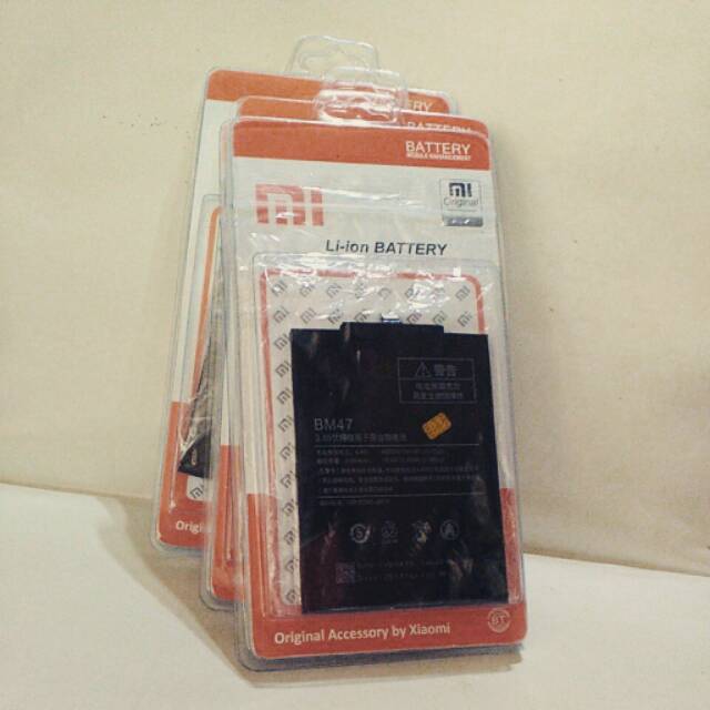 Battery Xiaomi Redmi 3 / 3S BM 47 BM47 BM-47 Baterai Batere Batre Xiomi