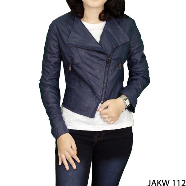 Jaket Wanita Semi Kulit / Jaket Casual / Ada Puring (COMB)