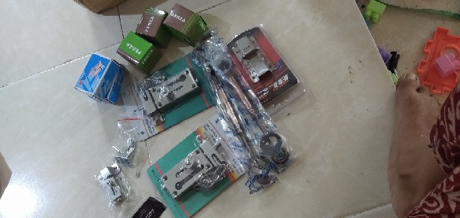 Grendel Wc Kotak / Slot Pintu Stainless 2