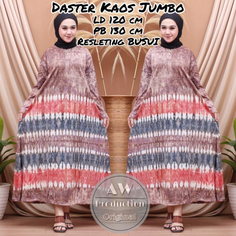 Daster Kaos Kekinian Jumbo Abstrak Home Dress Busui Resleting Depan Bumil Kekinian Terbaru Termurah Adem Halus