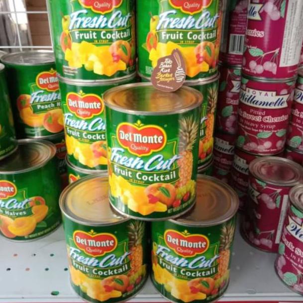

Delmonte fruit cocktail 850gr / buah koktail kalengan (ART. 162)