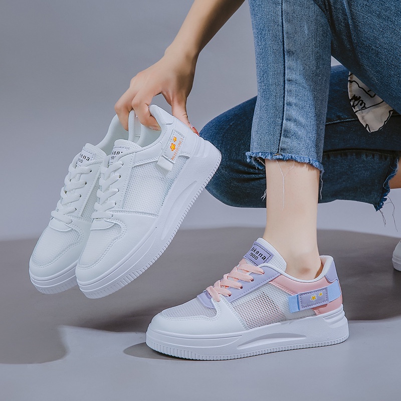 TBIG [COD] Sepatu Sekolah Sneakers Import Shoes BRIELLE Fashion Wanita Sepatu Korea Style Sekolah Kuliah