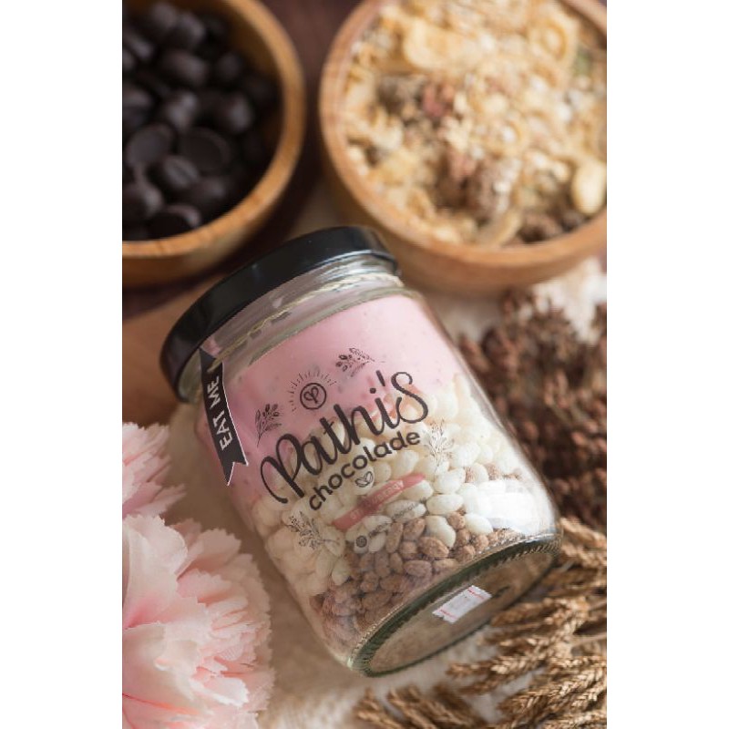 

STRAWBERRY MARSH-PATHIS CHOCOLADE-CHOCO IN JAR-COKELAT LUMER