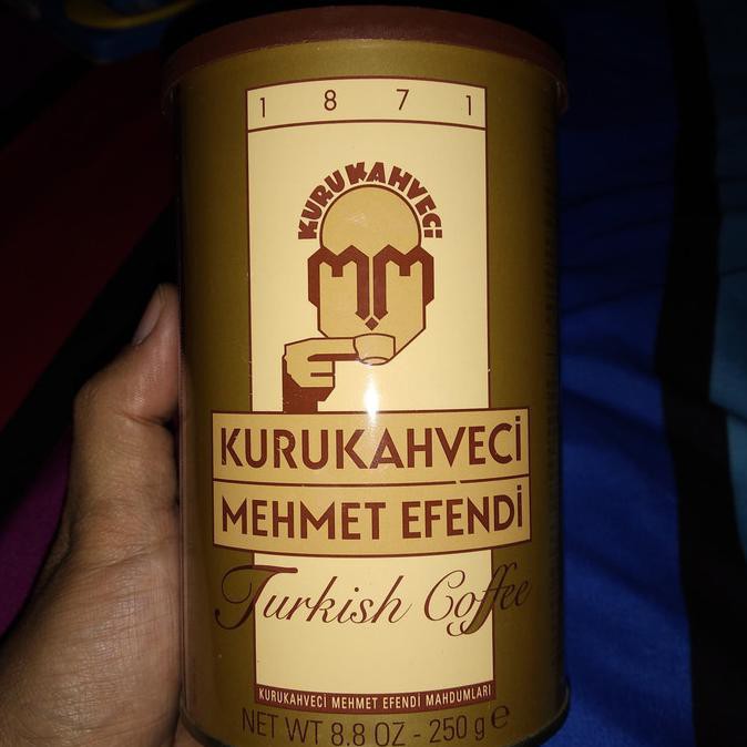 

KOPI TURKI COFFEE TURKY KURUKAHVECI MEHMET EFENDI 250GRM