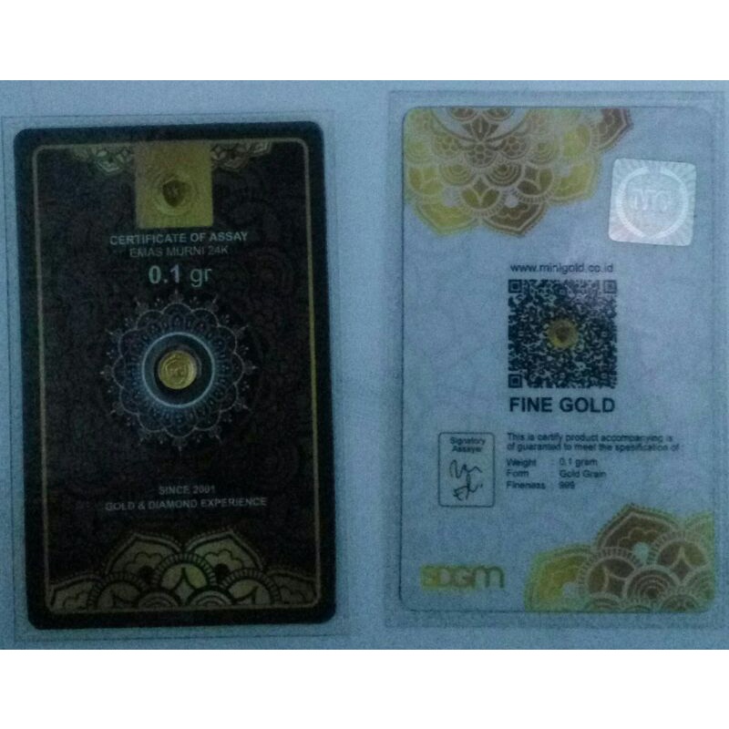 

Mini Gold 0,1gr