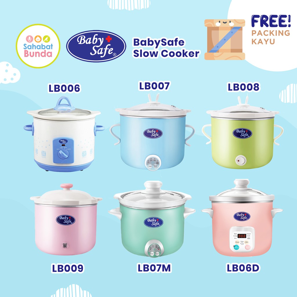 PACKING KAYU BABY SAFE Slow Cooker LB006 LB06D LB007 PACKING KAYU BABY SAFE Slow Cooker LB006 LB06D LB007