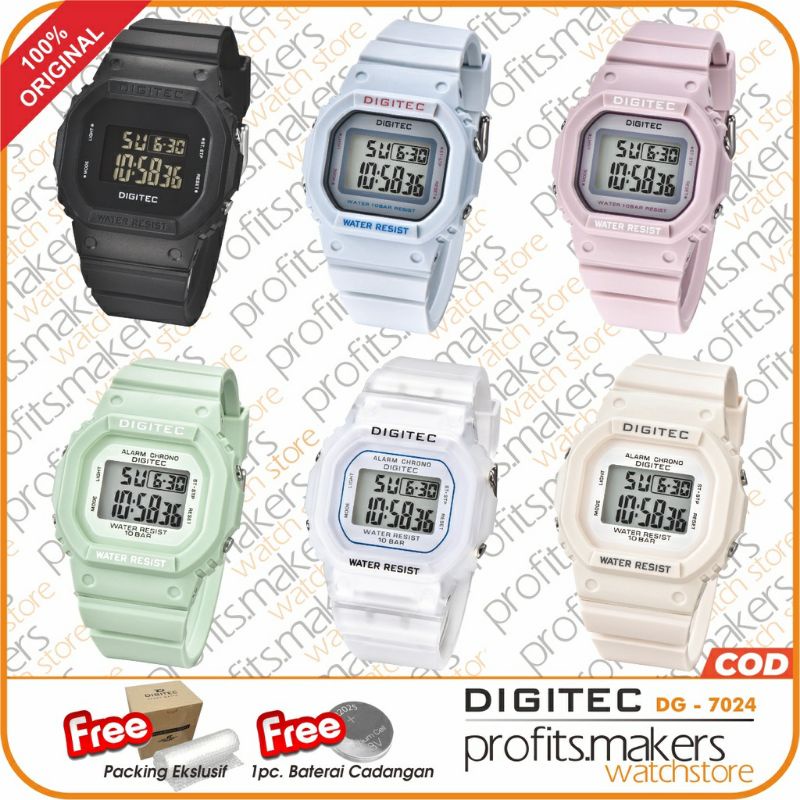 DIGITEC DG7024 / DG 7024 / DG-7024 / DG 4088 / DG-4088 / DG4088 Watch Jam Tangan ORIGINAL