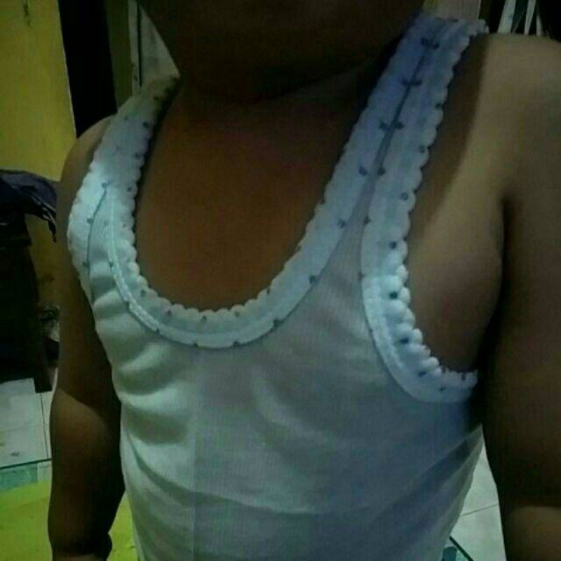 Promo Murah 12 Pcs  Singlet Bayi S /M/L/XL/3L/4L, Kaos Dalam Bayi Dan  Anak , Singlet Bayi Lusinan