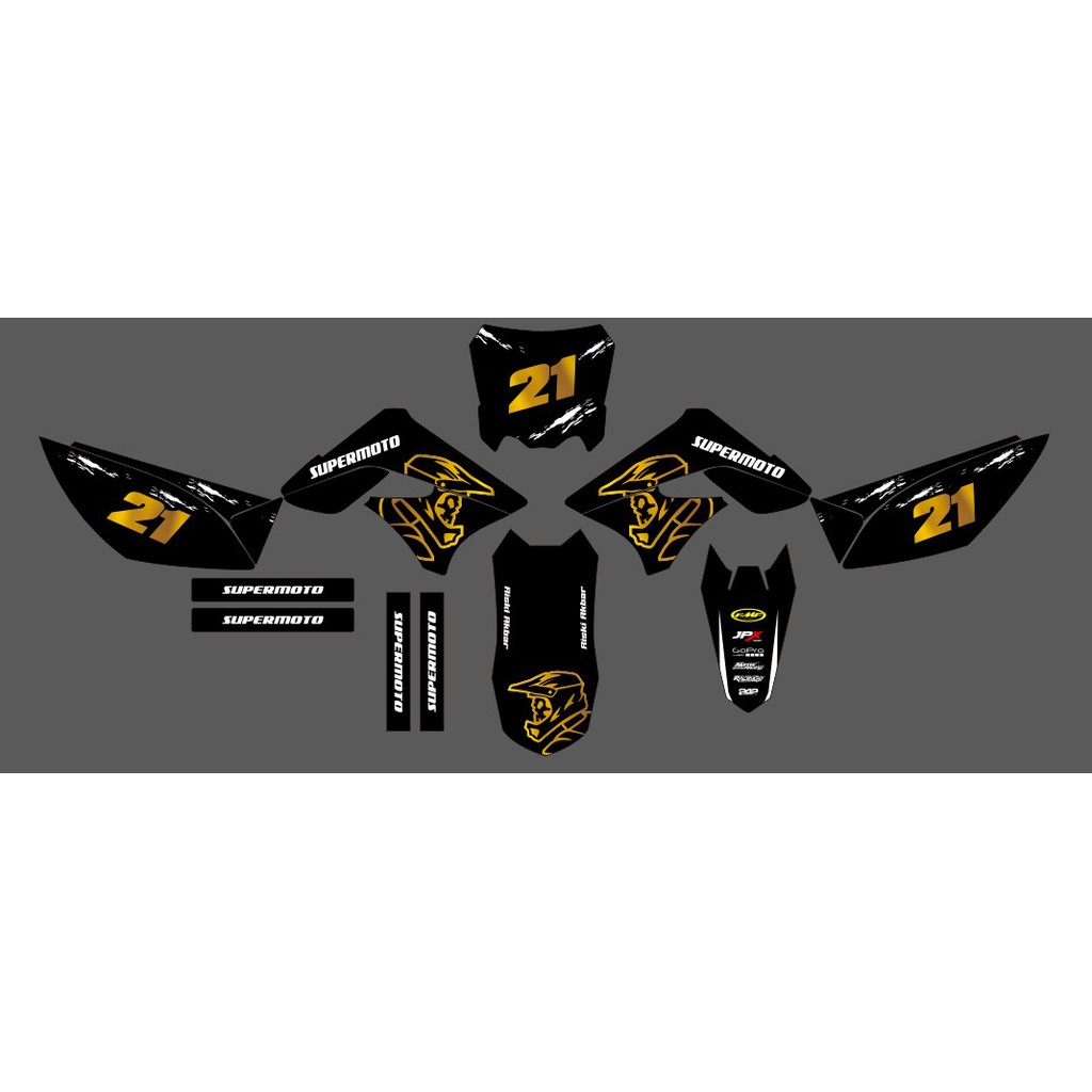DECAL KLX S FULL BODY SUPERMOTO