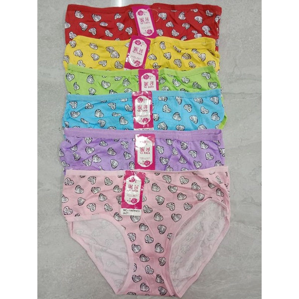 CELANA DALAM LOVE PAKAIAN DALAM WANITA ALL SIZE FIT TO BB 60KG  (CD import)