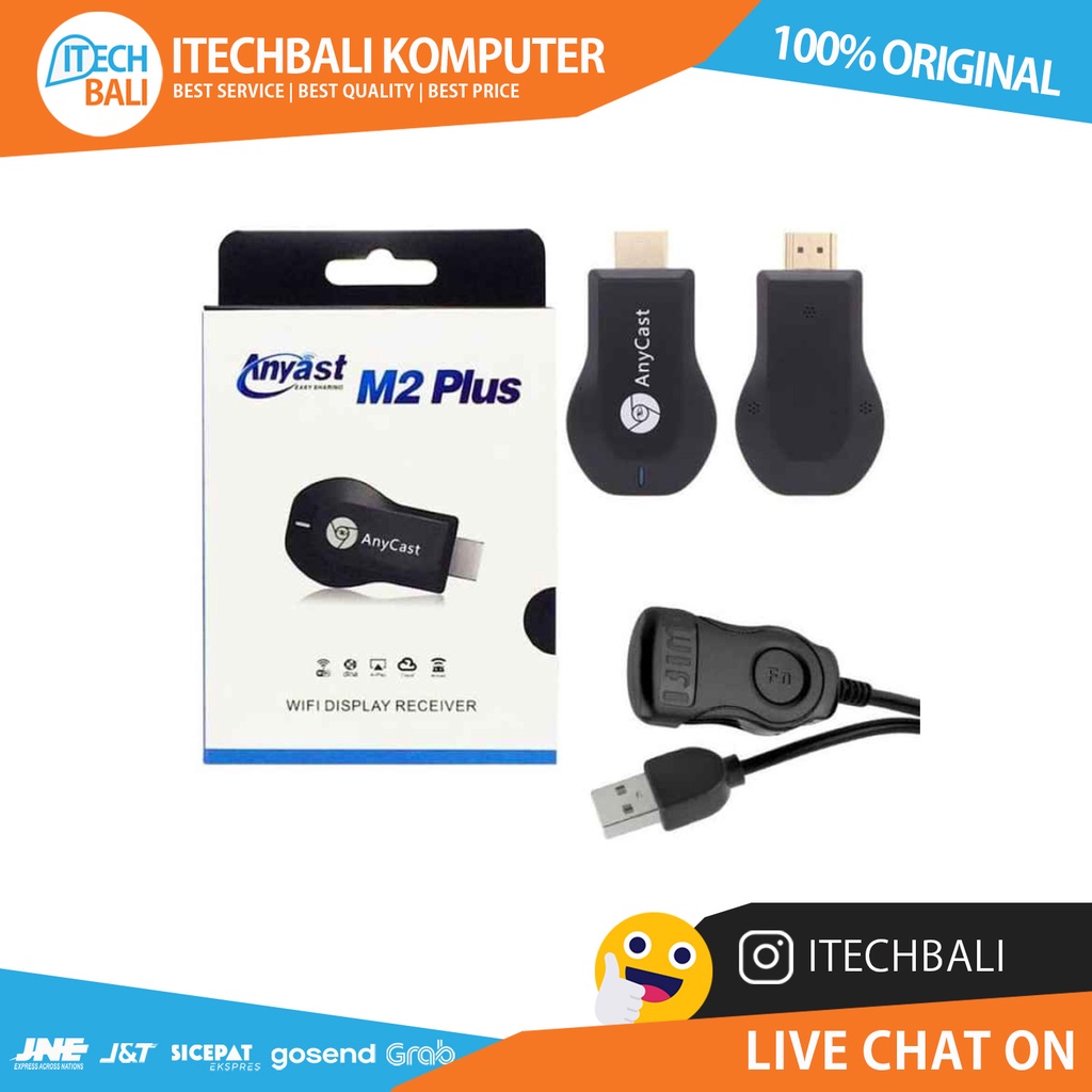 ANYCAST DONGLE HDMI Wireless Wifi / M2 Plus  | ITECHBALI