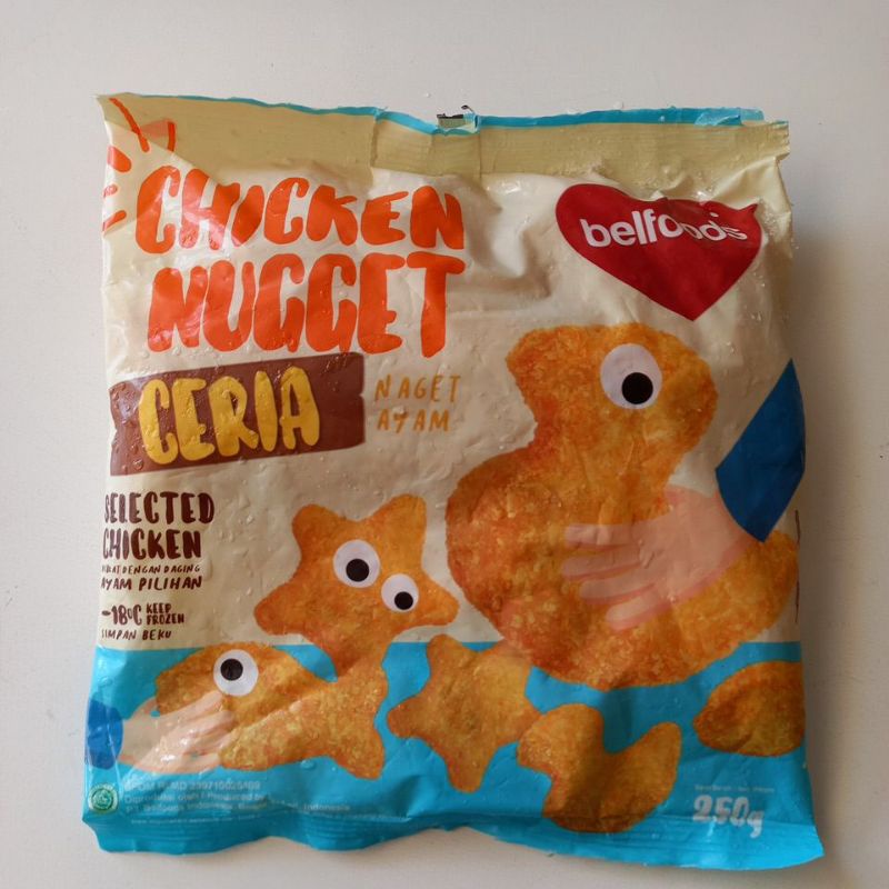 

FAFAFROZEN - Belfoods Nugget Ceria 250 gram